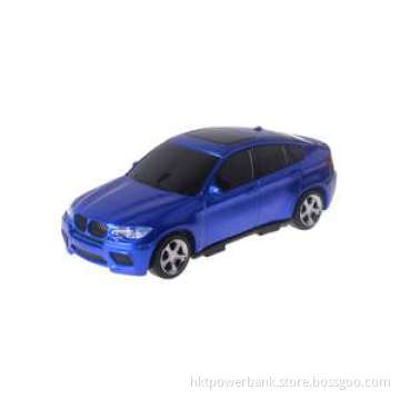 New Design BMW Car Model 4400mAh LCD Display Micro USB Output Portable Power Bank Pack Universal External Battery Charger